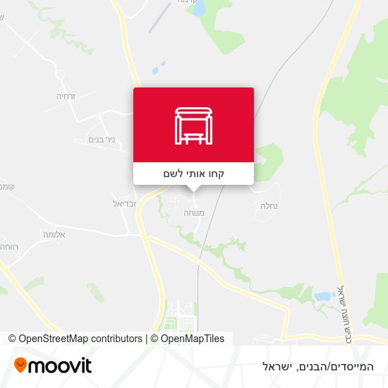 מפת המייסדים/הבנים