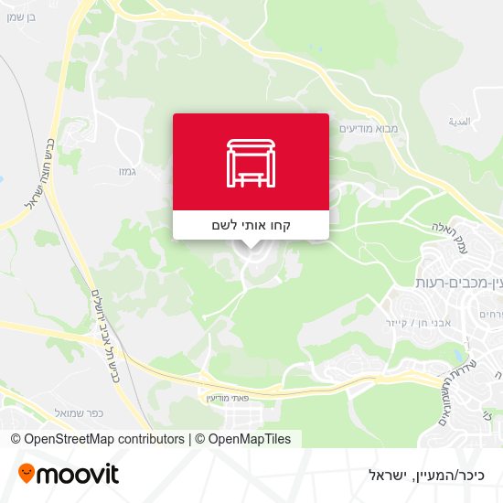 מפת כיכר/המעיין