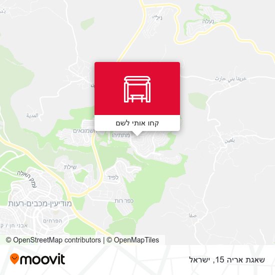 מפת שאגת אריה 15