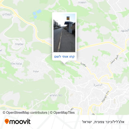 מפת אלג'ליל/כיכר צפונית