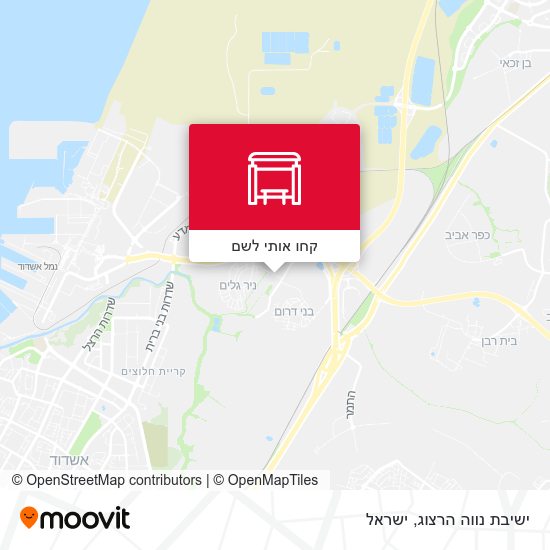 מפת ישיבת נווה הרצוג