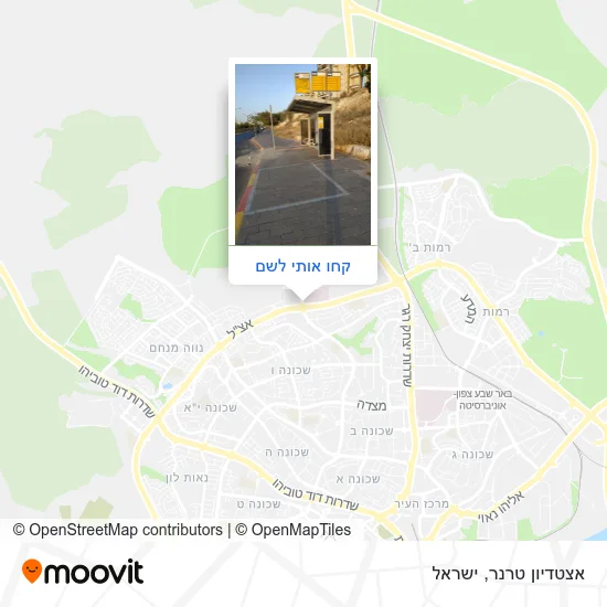 מפת אצטדיון טרנר