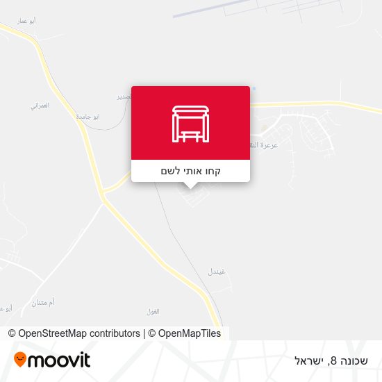 מפת שכונה 8
