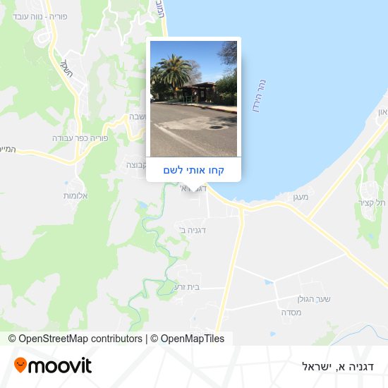 מפת דגניה א