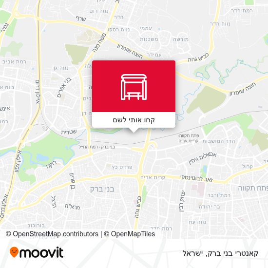מפת קאנטרי בני ברק