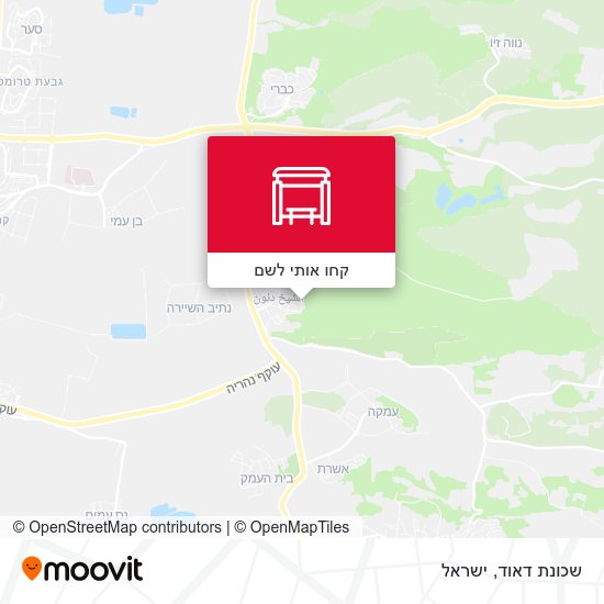 מפת שכונת דאוד