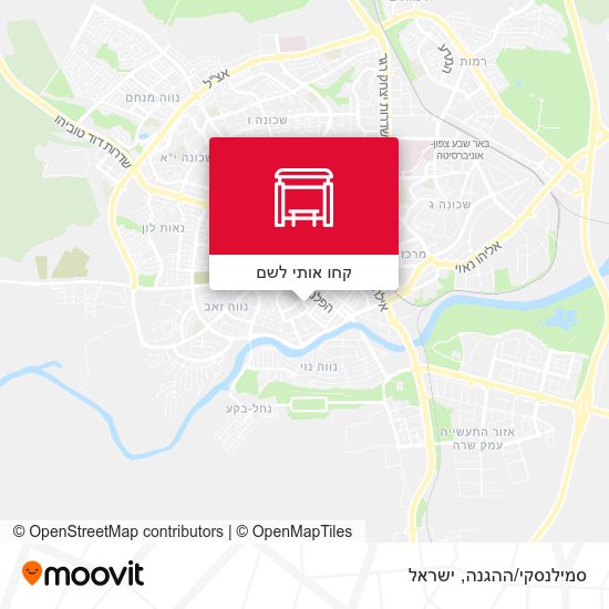מפת סמילנסקי/ההגנה