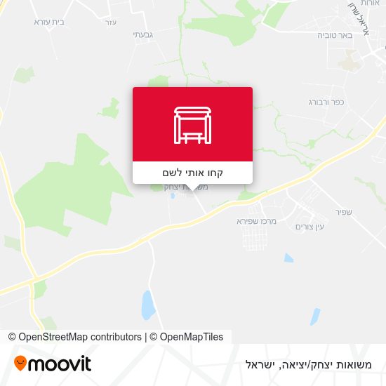 מפת משואות יצחק/יציאה