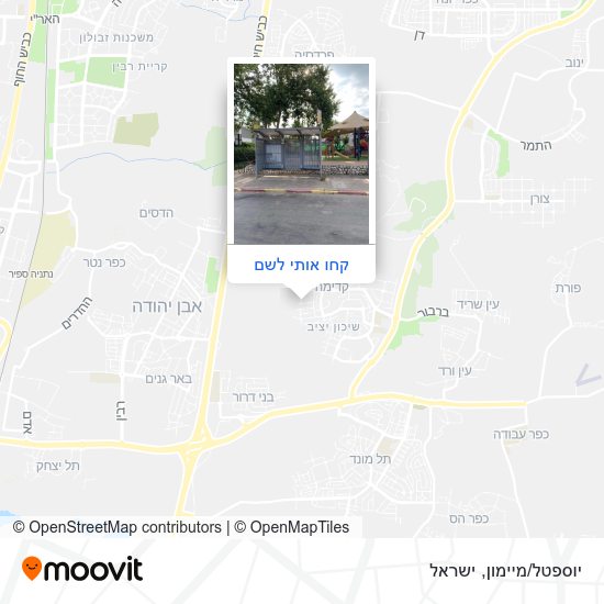 מפת יוספטל/מיימון