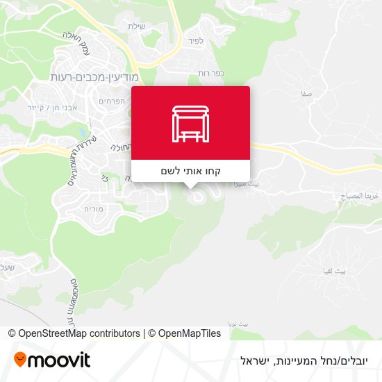 מפת יובלים/נחל המעיינות