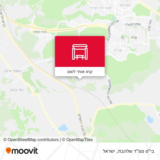 מפת בי''ס ממ''ד שלהבת