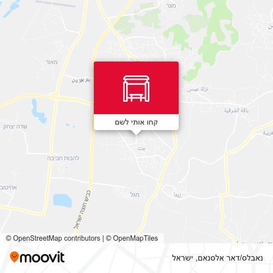 מפת נאבלס/דאר אלסנאם