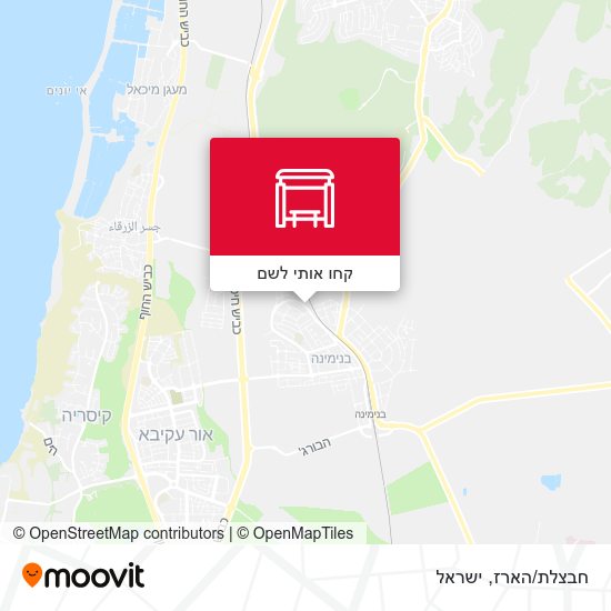 מפת חבצלת/הארז