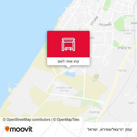 מפת עמק יזרעאל/שפירא