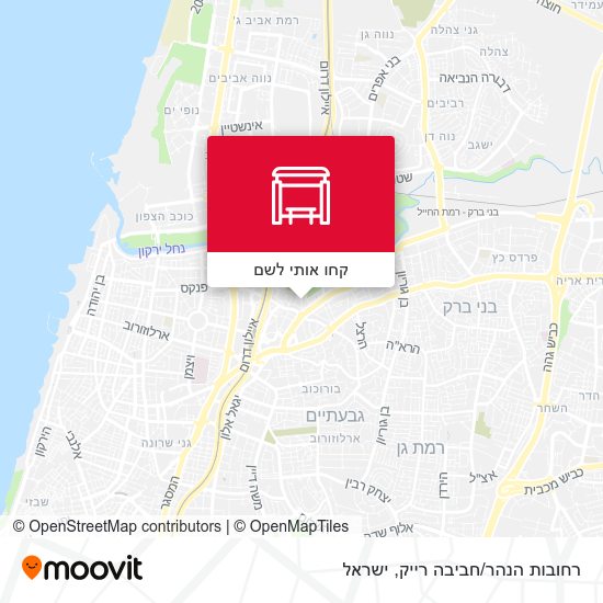 מפת רחובות הנהר/חביבה רייק