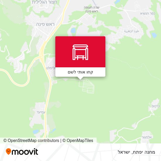 מפת מחנה יפתח