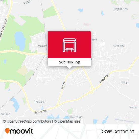 מפת דרור/הדרים