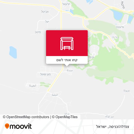 מפת צנדלה/כניסה