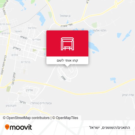 מפת התאנים/השושנים