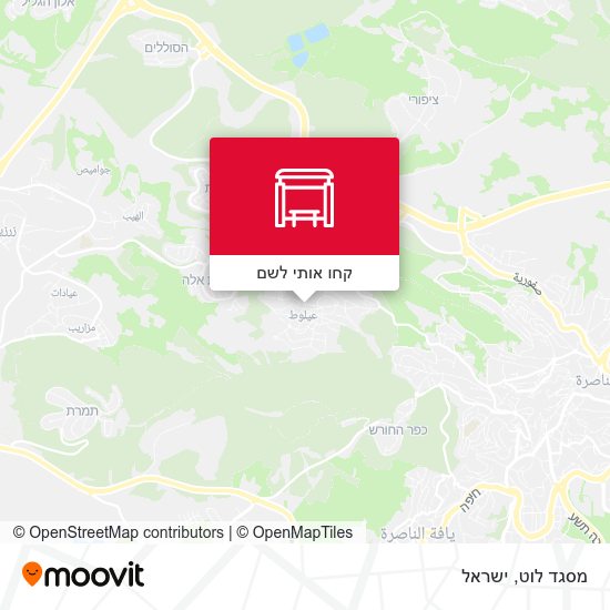 מפת מסגד לוט