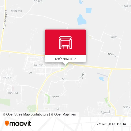 מפת אהבת אדם