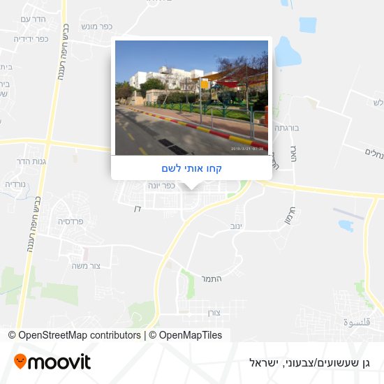 מפת גן שעשועים/צבעוני