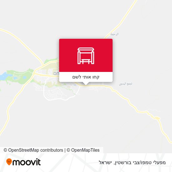 מפת מפעלי טמפו/צבי בורשטין