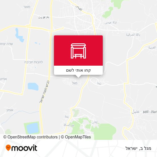 מפת מגל ב