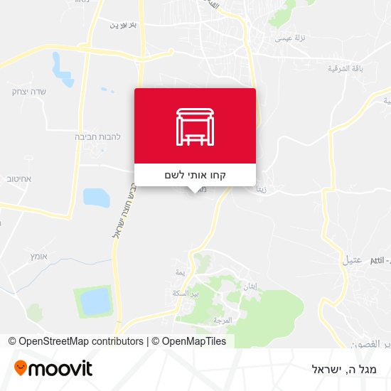 מפת מגל ה