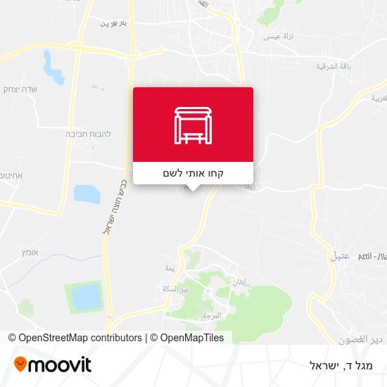 מפת מגל ד