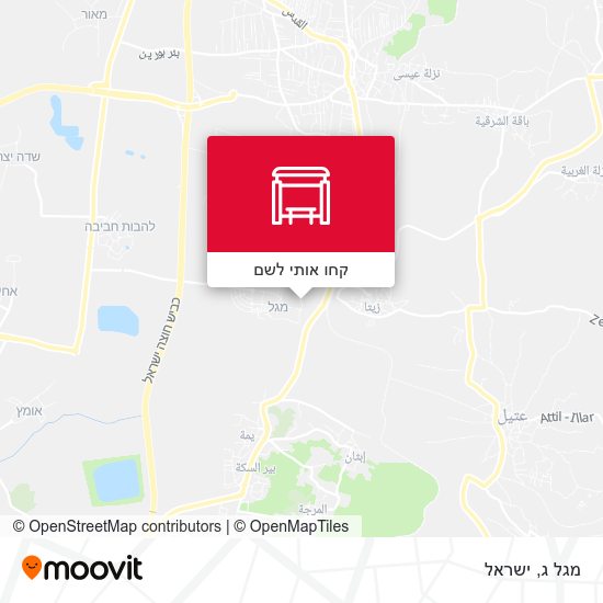 מפת מגל ג