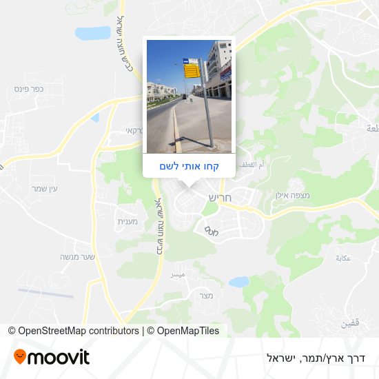 מפת דרך ארץ/תמר