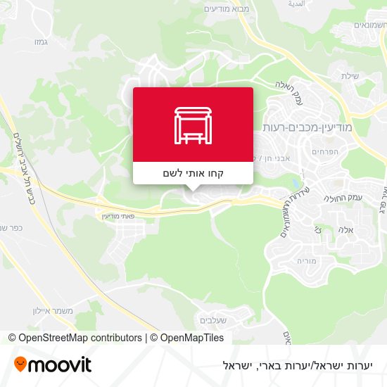 מפת יערות ישראל/יערות בארי