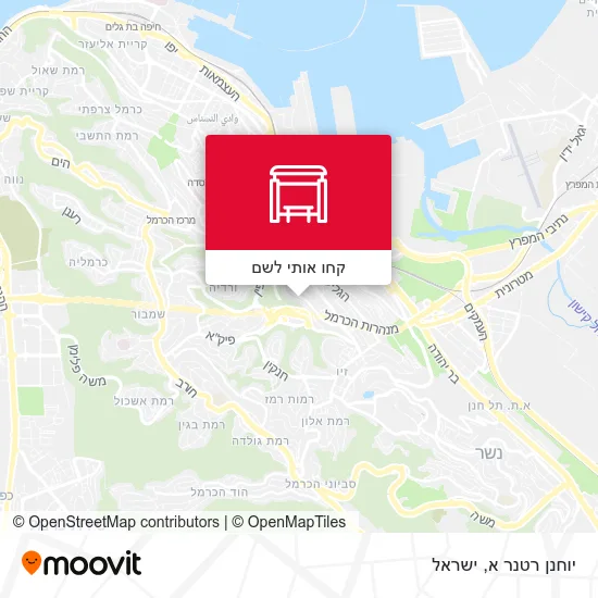 מפת יוחנן רטנר א