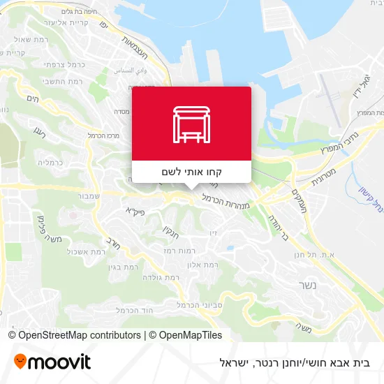 מפת בית אבא חושי/יוחנן רנטר