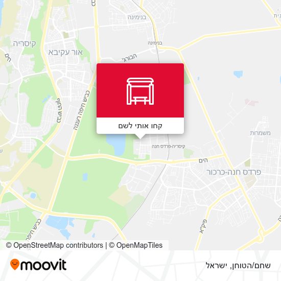 מפת שחם/הטוחן