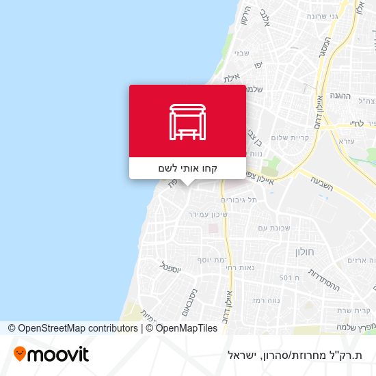 מפת ת.רק''ל מחרוזת/סהרון