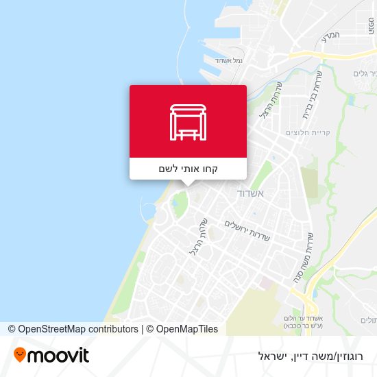 מפת רוגוזין/משה דיין