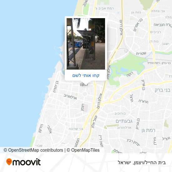 מפת בית החייל/ויצמן
