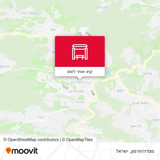 מפת מצדה/חרמון