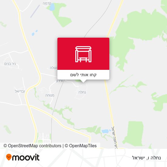 מפת נחלה ו