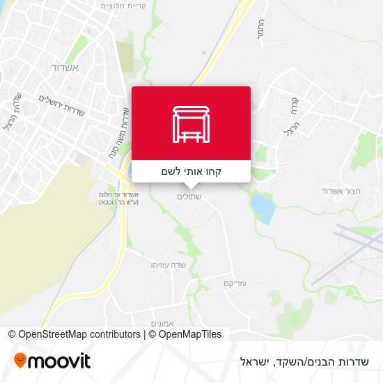 מפת שדרות הבנים/השקד