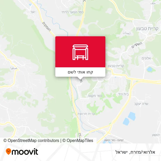 מפת אלרואי/מזרח