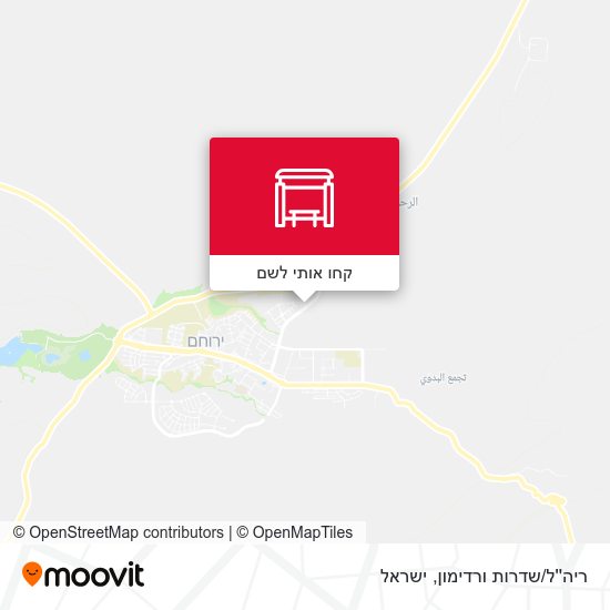 מפת ריה''ל/שדרות ורדימון