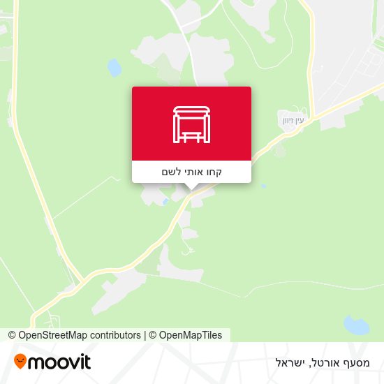 מפת מסעף אורטל