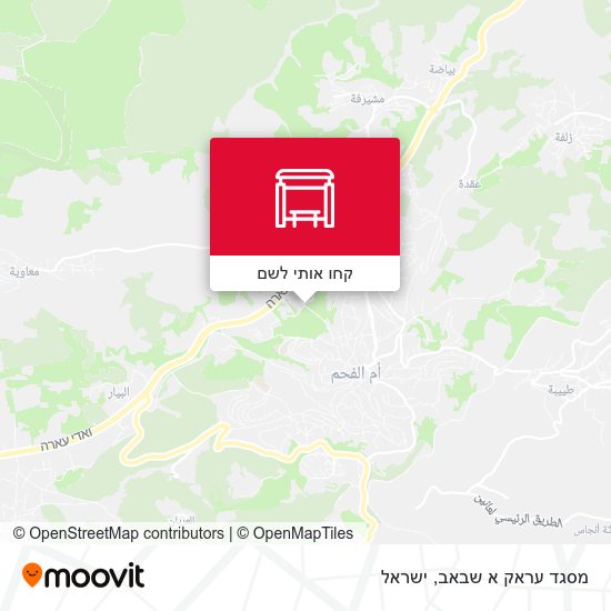 מפת מסגד עראק א שבאב