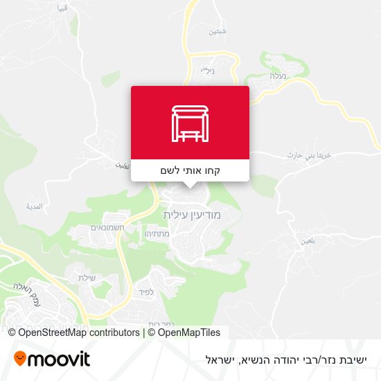 מפת ישיבת נזר/רבי יהודה הנשיא