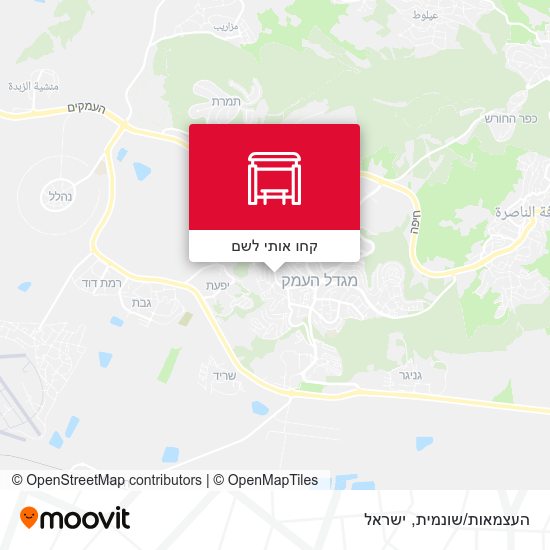 מפת העצמאות/שונמית