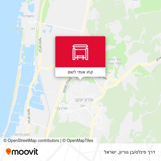 מפת דרך פינלס/בן גוריון
