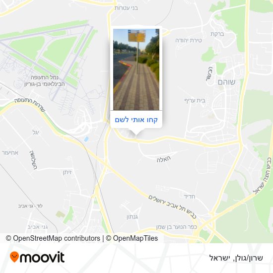 מפת שרון/גולן